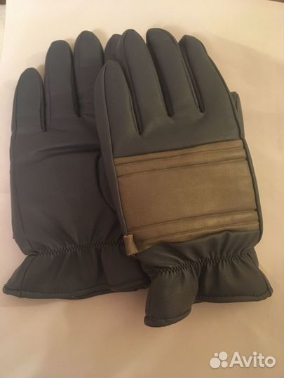 Теплые мужские перчатки