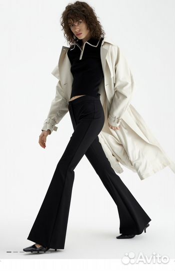 Брюки клеш lime