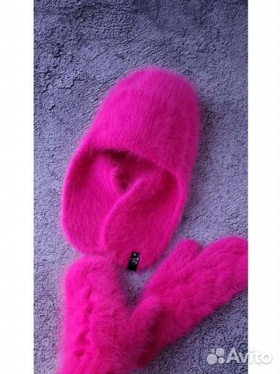 Шапка ушанка женская