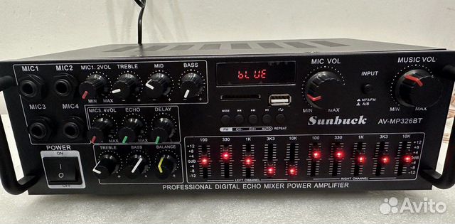 Усилитель для колонок Sunbuck AV-MP326BT купить в Москве | Электроника ...