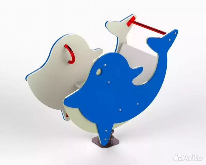 Качалка на пружине для детской площадки