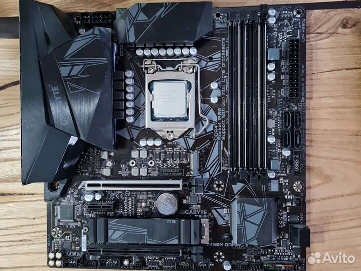 Материнская плата с процессором i5 10600k