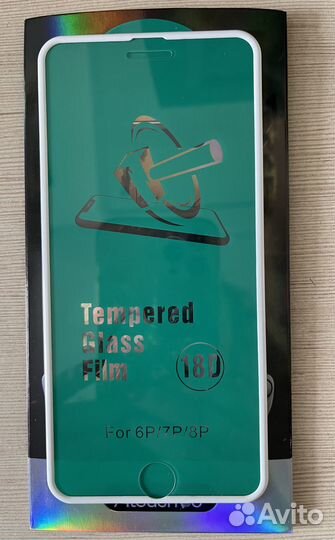 Чехол на iPhone 8 plus 10шт + стекло