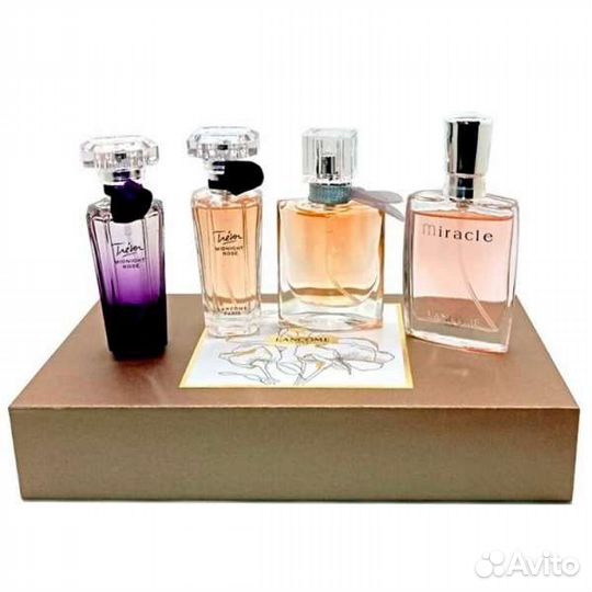 Женский подарочный набор парфюма Lancome 4 в 1