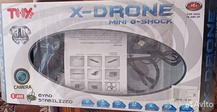 Мини дрон ToyLab квадрокоптер с камерой