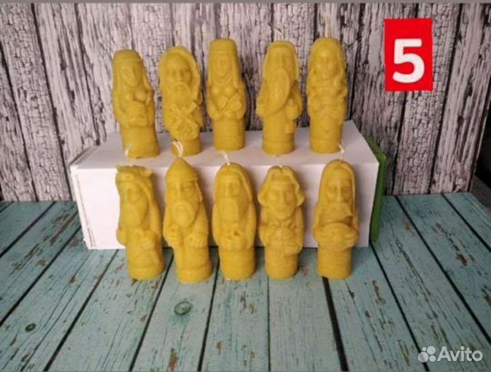 Свечи восковые для ритуалов