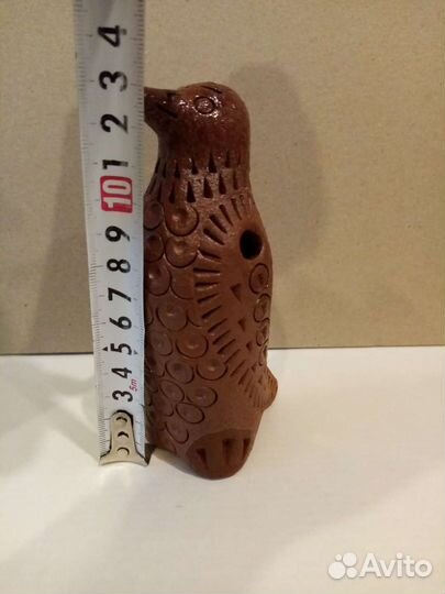 Унечская народная глиняная игрушка-свистулька