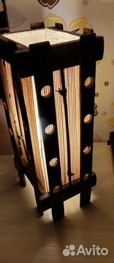 Светильник из дерева Тайланд