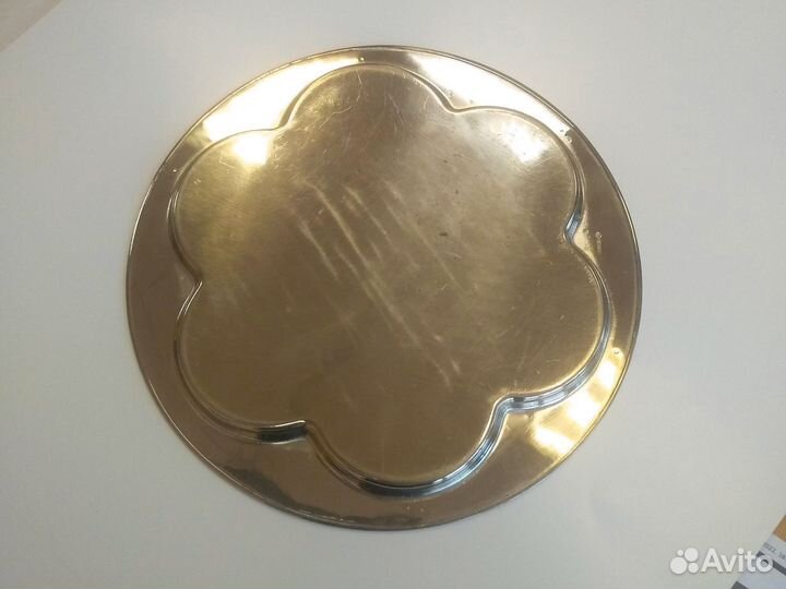 Поднос мельхиоровый СССР