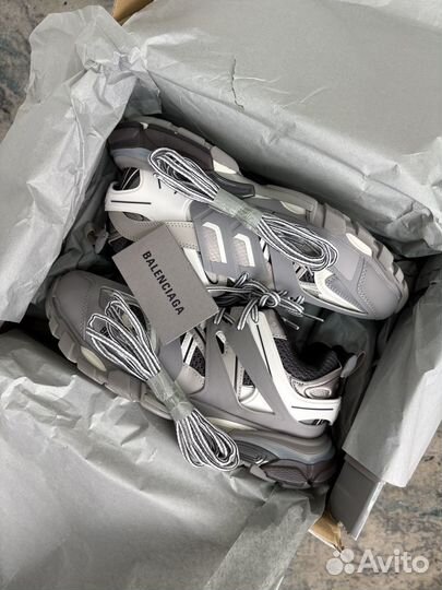 Balenciaga track 1 gray серые