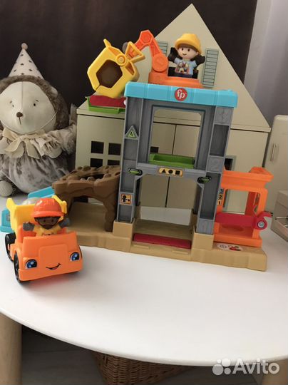Стройка Fisher price