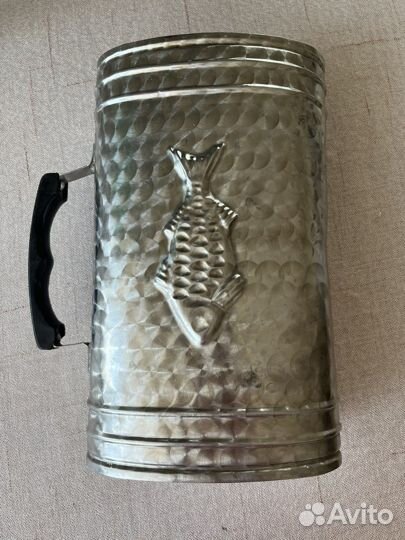 Фляга рак рыба для алкогольных напитков СССР 5,5 л