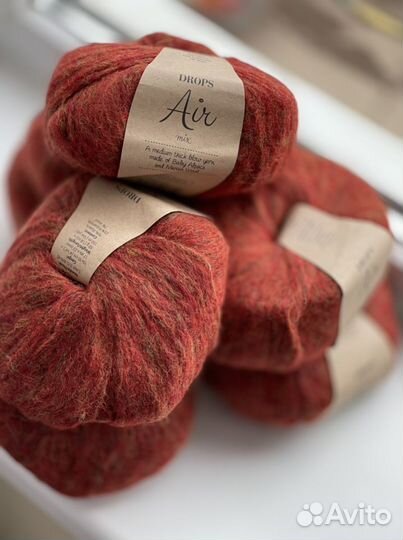 Пряжа нитки Drops air 7 мотков