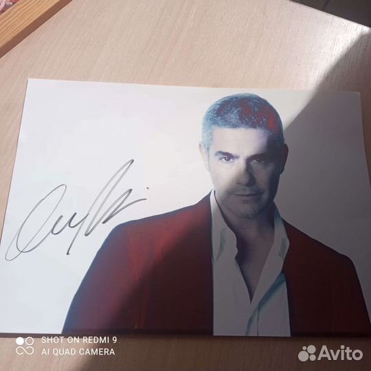 Автограф Alessanro Safina