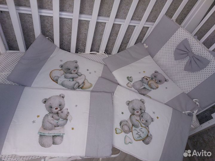 Бортики в кроватку