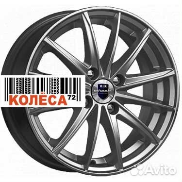 Кик Пойнт Бланк 6x15 4x100 ET46 Dia54.1 Дарк плати