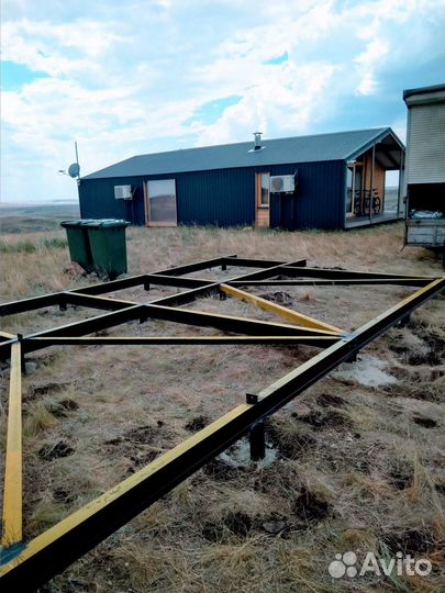 Монтаж винтовых свай под ключ