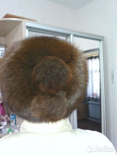 Шапка норковая женская