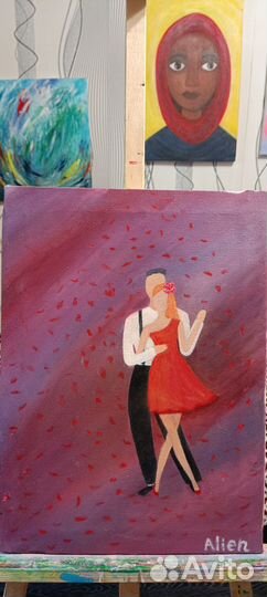Картина акрил 