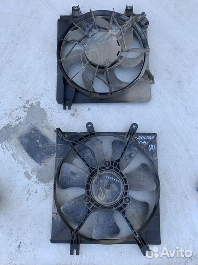 Вентилятор радиатора kia spectra