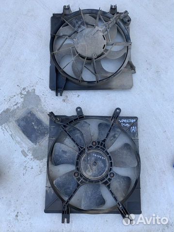 Вентилятор радиатора kia spectra