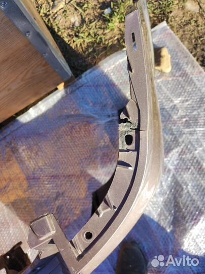 Задний бампер Kia rio 4 X-Line 2017-2020г