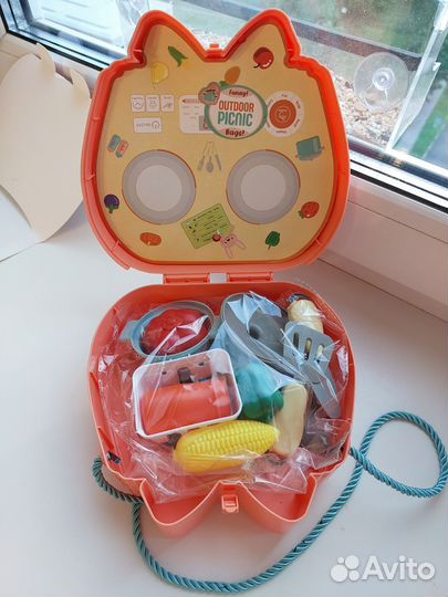 Игровой набор Посуда в чемодане