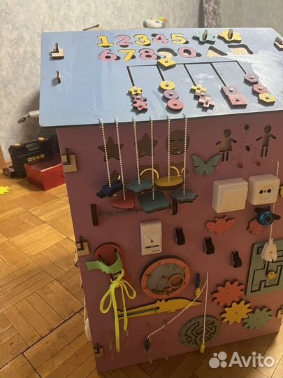 Бизиборд домик большой