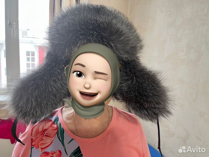 Шапка из чернобурки