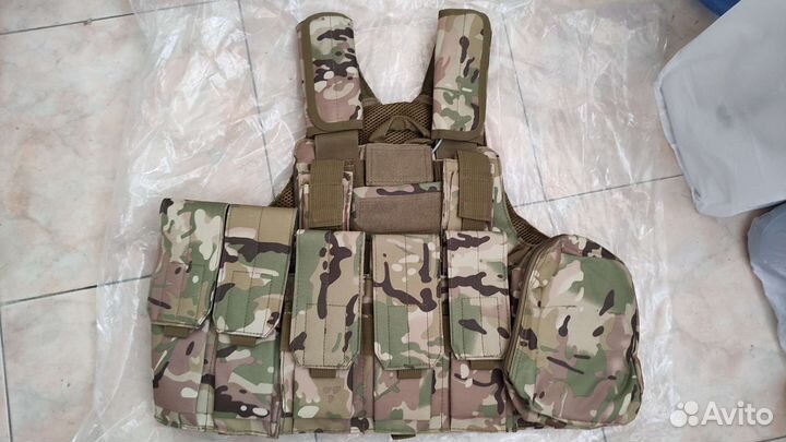 Разгрузочный жилет ciras 800D мультикам