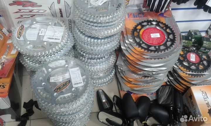 Звезда задняя на японский мотоцикл