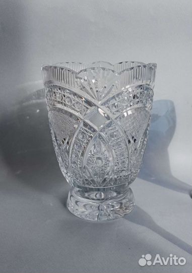 Ваза хрустальная СССР лзхс