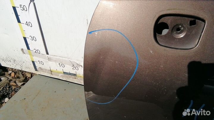 Дверь передняя левая Renault Captur/Kaptur