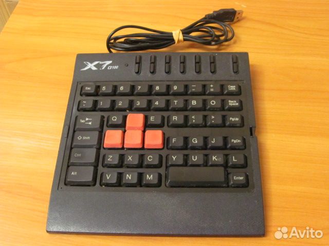 Иг�ровая клавиатура A4Tech X7 G100