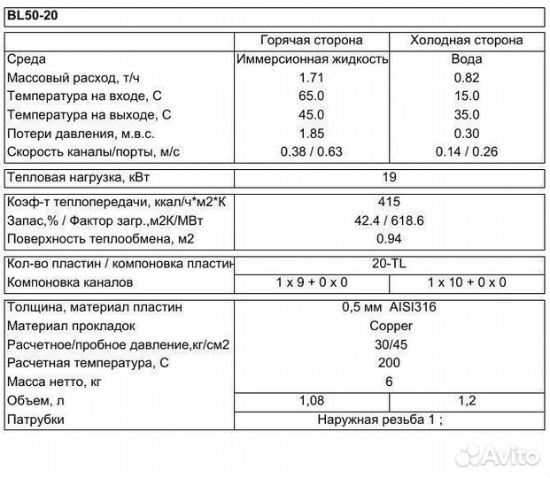 Теплообменник для Майнинга 19 кВт