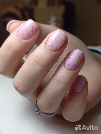 Маникюр наращивание ногтей педикюр
