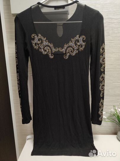 Платье трикотажное 44