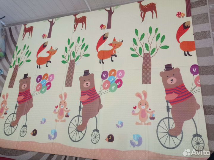 Развивающий коврик и водный игровой коврик