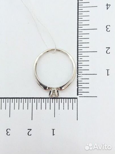 Золотое кольцо с камнем 16,5р
