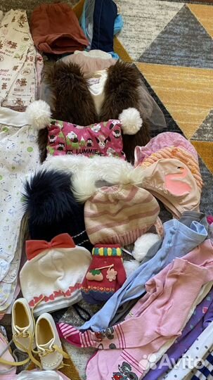 Огромный пакет вещей с рождения и до 1 2 3 4 года