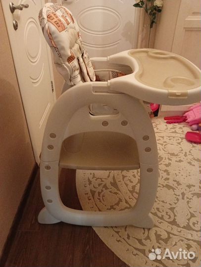 Детский стульчик для кормления 2 в 1