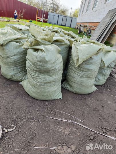 Чернозем в мешках