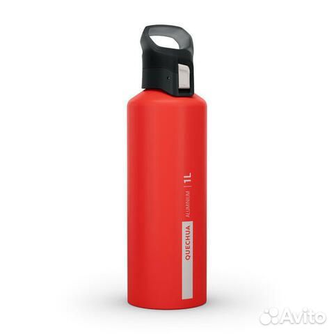 Туристическая бутылка Quechua алюминия, 1 л