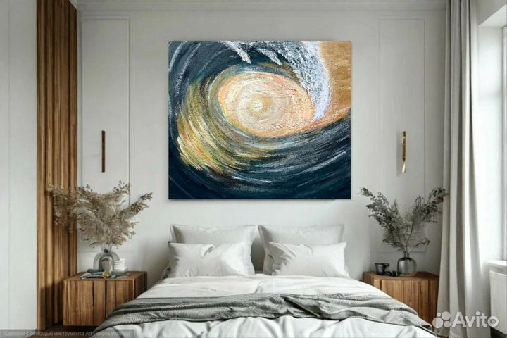 Интерьерная картина текстурная