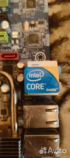 Материнская плата с процессором intel core i7