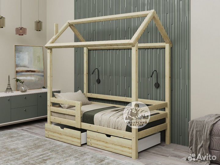 Кровать домик