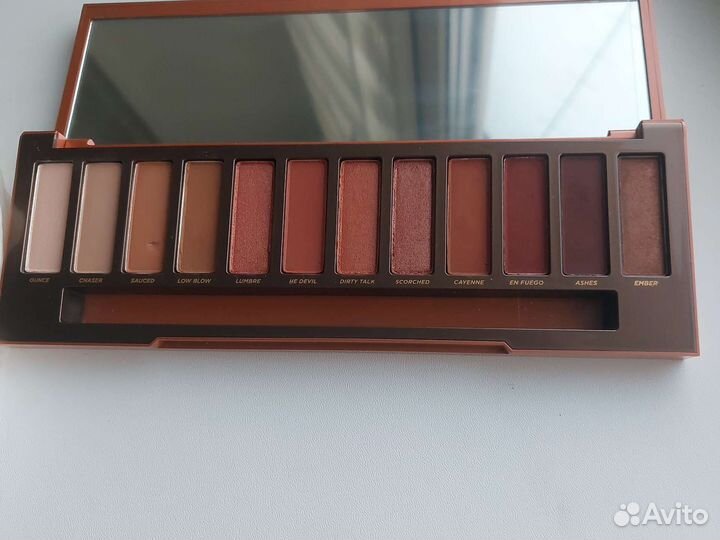 Urban decay палетки теней