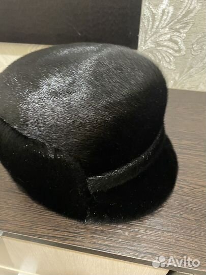 Норковая шапка мужская