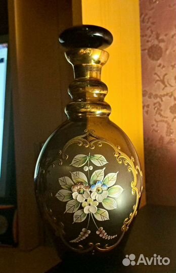 Графин Bohemia, ручная работа, Чехословакия