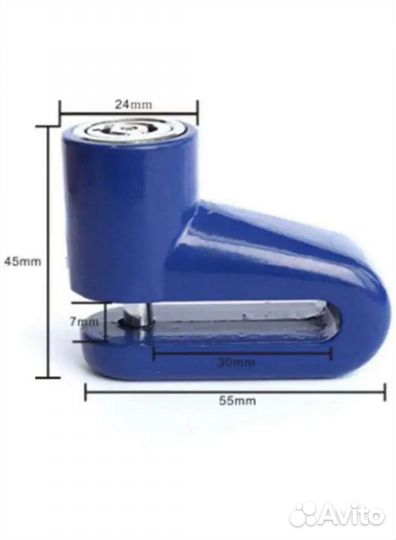 Замок для велосипеда / мотоцикла / мопеда